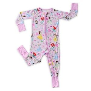 Little Sleepies Disney Princess Zippy 2T
